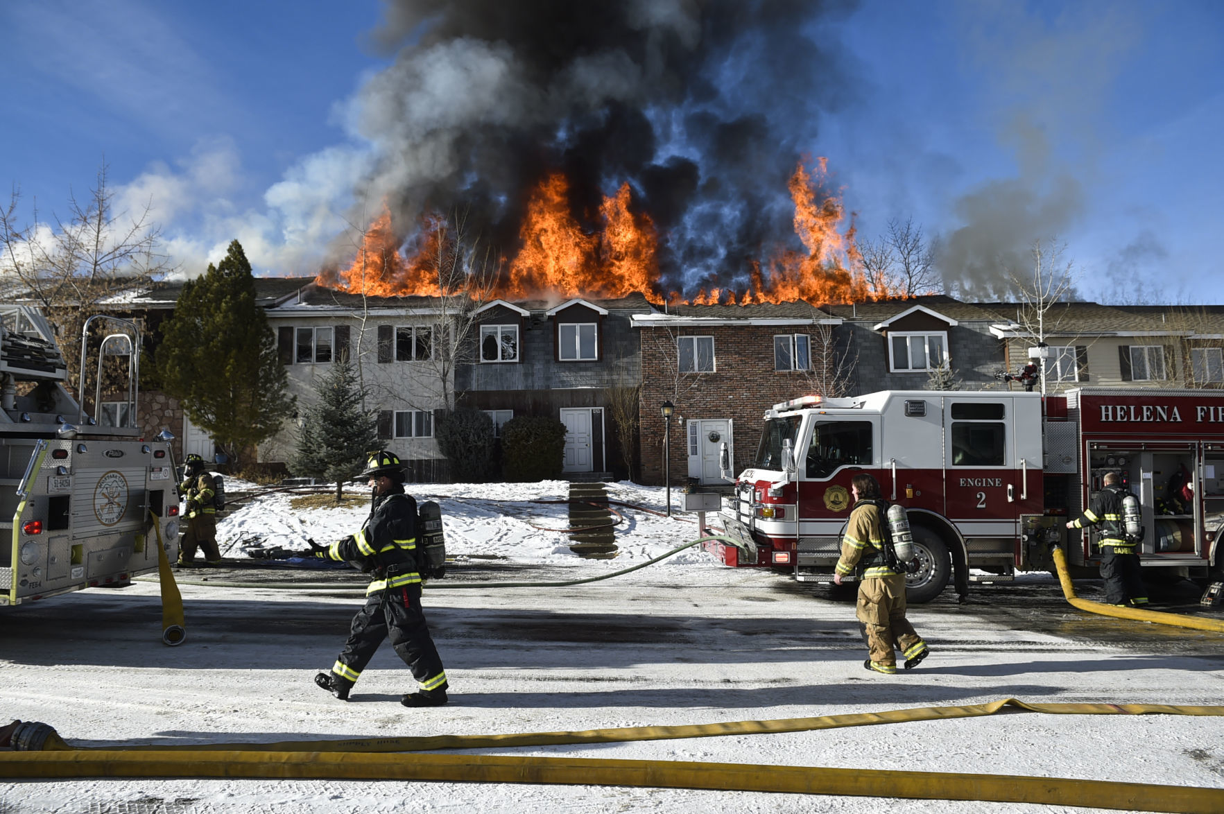 Raymond St. structure fire